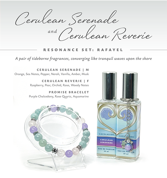 Love and Deepspace ✦ "Cerulean Serenade" Resonance Perfume Set: Rafayel