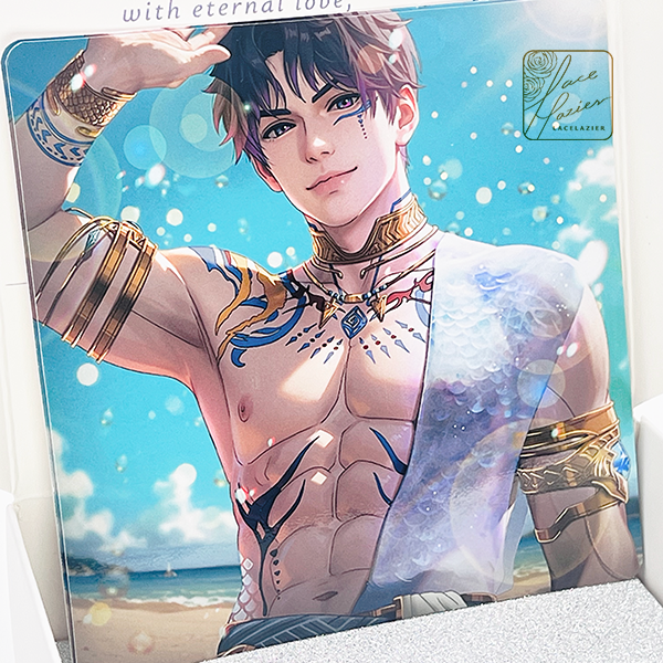 Love and Deepspace ✦ "Cerulean Serenade" Resonance Perfume Set: Rafayel