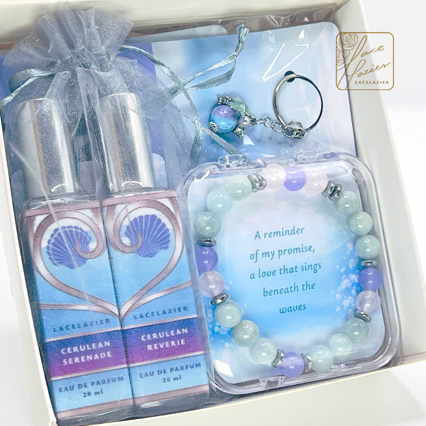 Love and Deepspace ✦ "Cerulean Serenade" Resonance Perfume Set: Rafayel