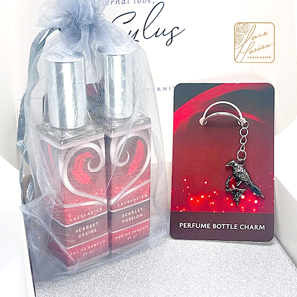 Love and Deepspace ✦ "Scarlet Desire" Resonance Perfume Set: Sylus